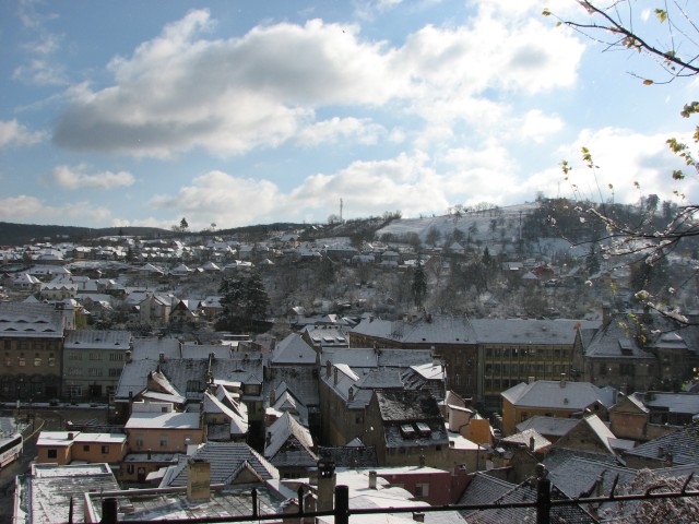 Vedere Sighisoara din Cetate (2)